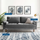 Modway Valour Performance Velvet Sofa