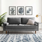Modway Valour Performance Velvet Sofa