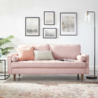 Modway Valour Performance Velvet Sofa