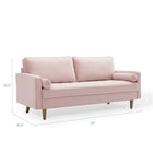 Modway Valour Performance Velvet Sofa
