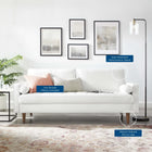 Modway Valour Performance Velvet Sofa