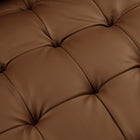 Modway Valour Tufted Vegan Leather Sofa