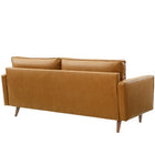 Modway Valour Tufted Vegan Leather Sofa