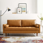 Modway Valour Tufted Vegan Leather Sofa