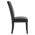 Modway Parcel Performance Velvet Dining Side Chairs Set of 2