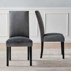 Modway Parcel Performance Velvet Dining Side Chairs Set of 2