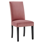 Modway Parcel Performance Velvet Dining Side Chairs Set of 2