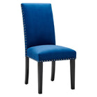 Modway Parcel Performance Velvet Dining Side Chairs Set of 2
