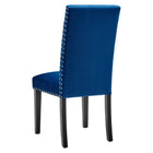 Modway Parcel Performance Velvet Dining Side Chairs Set of 2