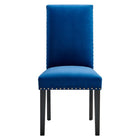 Modway Parcel Performance Velvet Dining Side Chairs Set of 2