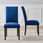 Modway Parcel Performance Velvet Dining Side Chairs Set of 2