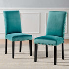 Modway Parcel Performance Velvet Dining Side Chairs Set of 2