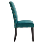 Modway Parcel Performance Velvet Dining Side Chairs Set of 2