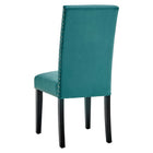 Modway Parcel Performance Velvet Dining Side Chairs Set of 2