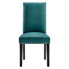 Modway Parcel Performance Velvet Dining Side Chairs Set of 2