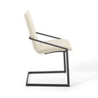 Modway Pitch Upholstered Fabric Dining Armchair