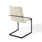 Modway Pitch Upholstered Fabric Dining Armchair