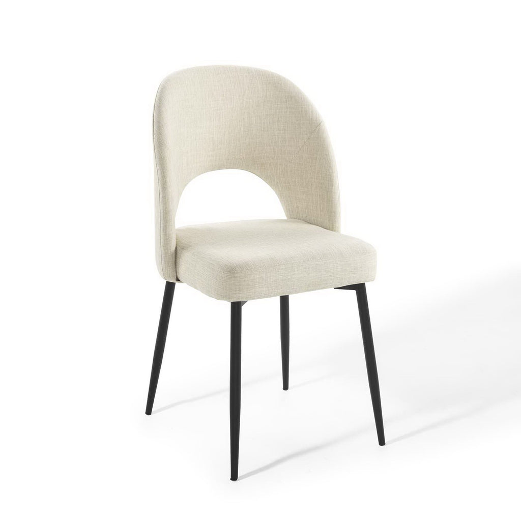 Modway Rouse Upholstered Fabric Dining Side Chair  