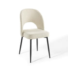 Modway Rouse Upholstered Fabric Dining Side Chair  