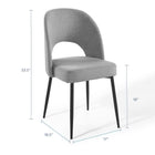 Modway Rouse Upholstered Fabric Dining Side Chair