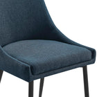 Modway Viscount Upholstered Fabric Dining Chairs Set of 2