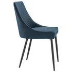 Modway Viscount Upholstered Fabric Dining Chairs Set of 2