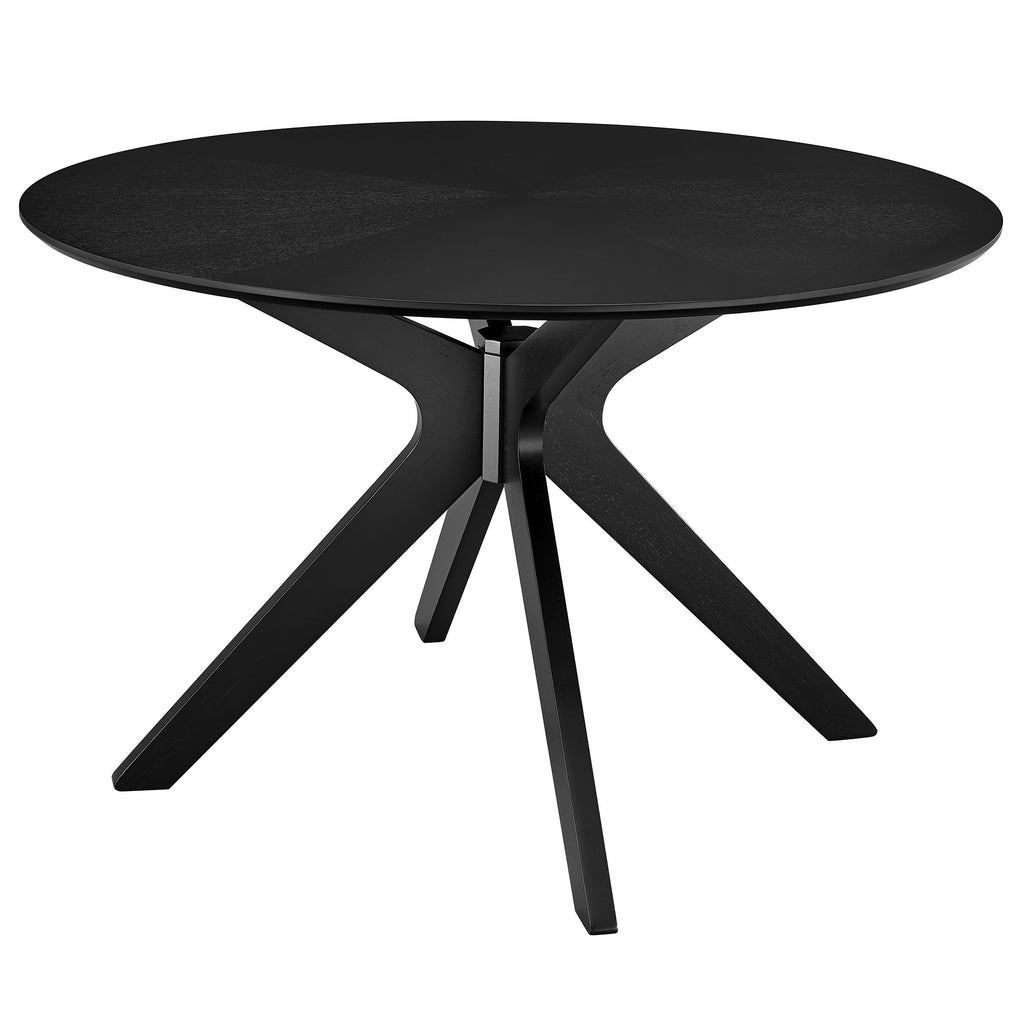 Modway Crossroads 47" Round Wood Dining Table  