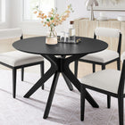 Modway Crossroads 47" Round Wood Dining Table