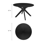Modway Crossroads 47" Round Wood Dining Table