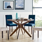 Modway Crossroads 47" Round Wood Dining Table