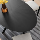 Modway Crossroads 63" Oval Wood Dining Table
