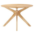 Modway Crossroads 63" Oval Wood Dining Table