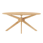 Modway Crossroads 63" Oval Wood Dining Table