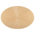 Modway Crossroads 63" Oval Wood Dining Table