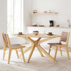 Modway Crossroads 63" Oval Wood Dining Table