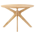 Modway Crossroads 71" Oval Wood Dining Table