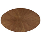 Modway Crossroads 71" Oval Wood Dining Table