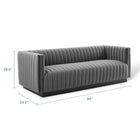 Modway Conjure Channel Tufted Velvet Sofa