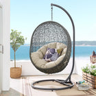 Modway Hide Outdoor Patio Sunbrella® Swing Chair With Stand