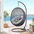 Modway Hide Outdoor Patio Sunbrella® Swing Chair With Stand