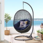 Modway Hide Outdoor Patio Sunbrella® Swing Chair With Stand