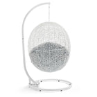 Modway Hide Outdoor Patio Sunbrella® Swing Chair With Stand