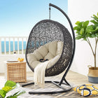 Modway Encase Sunbrella® Swing Outdoor Patio Lounge Chair
