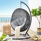 Modway Encase Sunbrella® Swing Outdoor Patio Lounge Chair