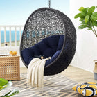 Modway Encase Sunbrella® Swing Outdoor Patio Lounge Chair