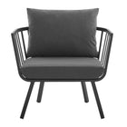 Modway Riverside Outdoor Patio Aluminum Armchair Set of 2