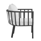 Modway Riverside Outdoor Patio Aluminum Armchair Set of 2