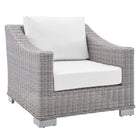 Modway Conway Sunbrella® Outdoor Patio Wicker Rattan Armchair  