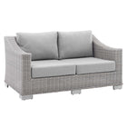 Modway Conway Sunbrella® Outdoor Patio Wicker Rattan Loveseat  