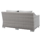 Modway Conway Sunbrella® Outdoor Patio Wicker Rattan Loveseat